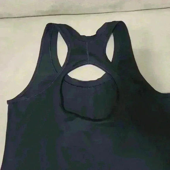 Athleta Simone Biles Because  I Can  Nitro Black Tank - Picture 3 of 7